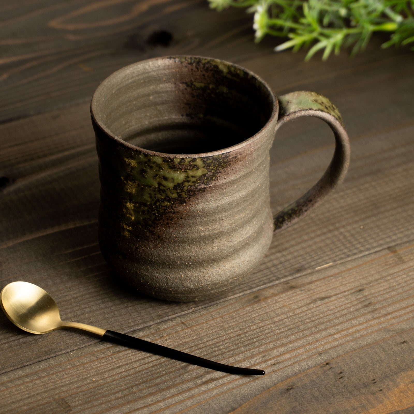 マグカップ　南蛮釉　多屋嘉郎 KOTOPOTTER