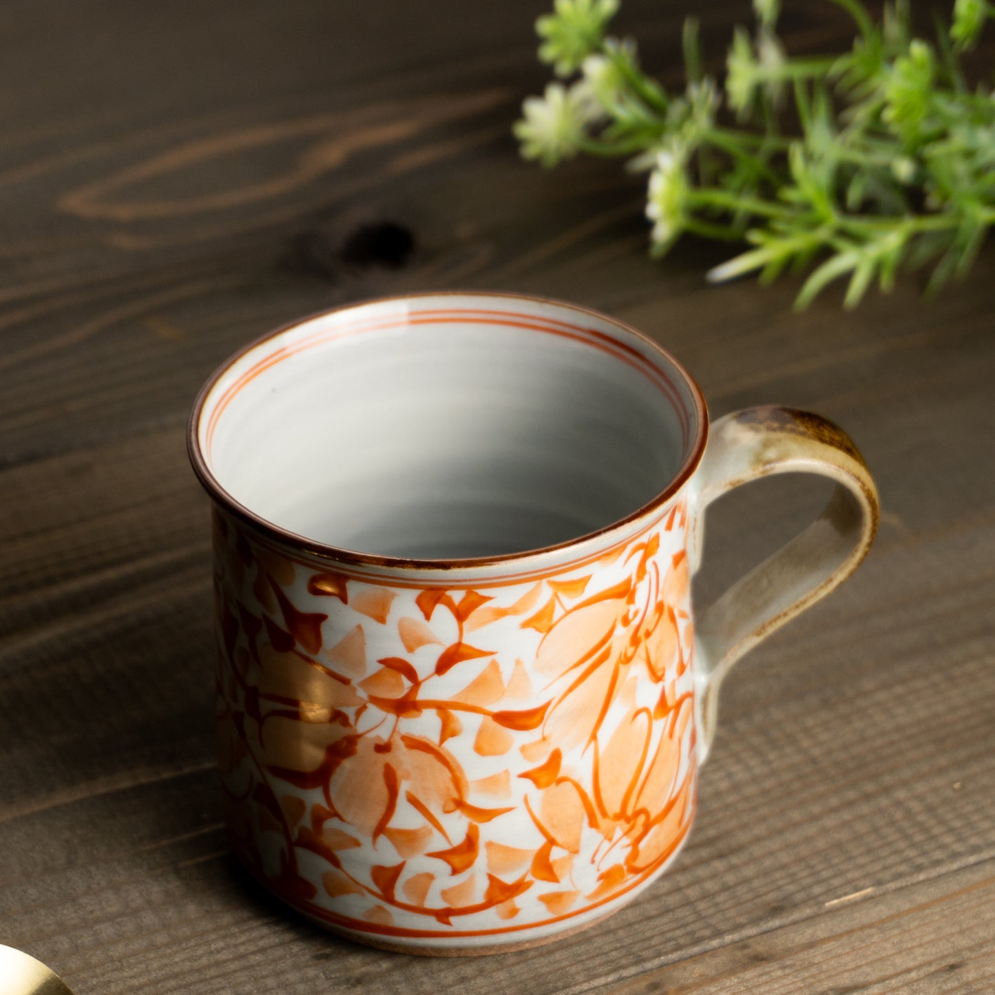 マグカップ　赤唐草　玉鳳 KOTOPOTTER