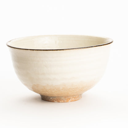 抹茶碗　青楓にカワセミと鮎　与し三 KOTOPOTTER