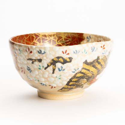 抹茶碗　満開桜と錦秋　花光山窯 KOTOPOTTER