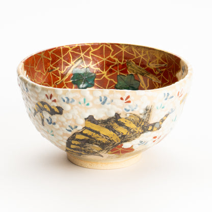 抹茶碗　満開桜と錦秋　花光山窯 KOTOPOTTER