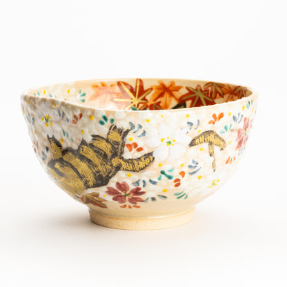 抹茶碗　雲錦　花光山窯 KOTOPOTTER