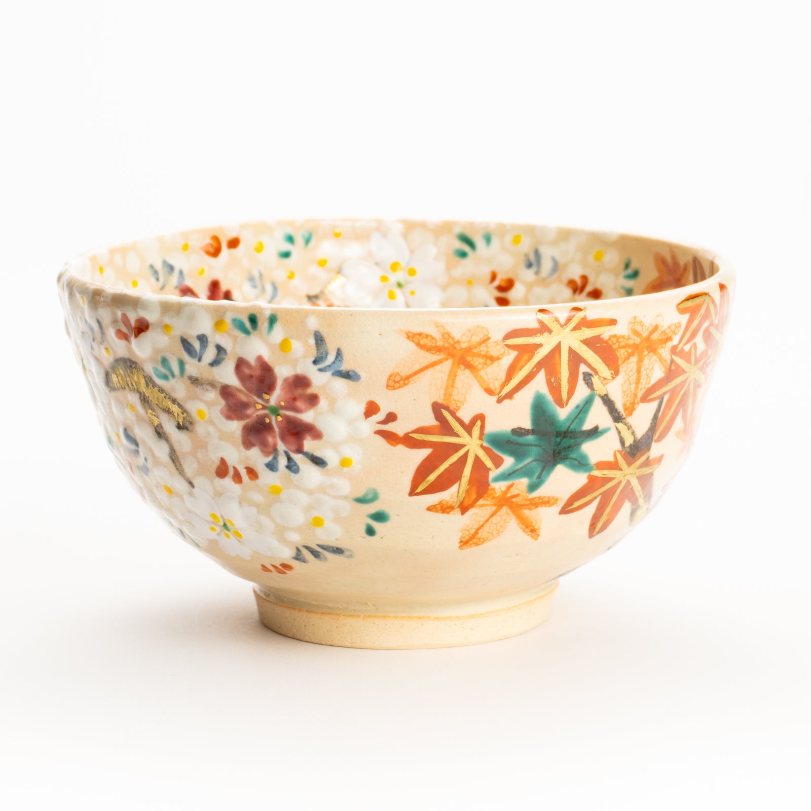 抹茶碗　雲錦　花光山窯 KOTOPOTTER