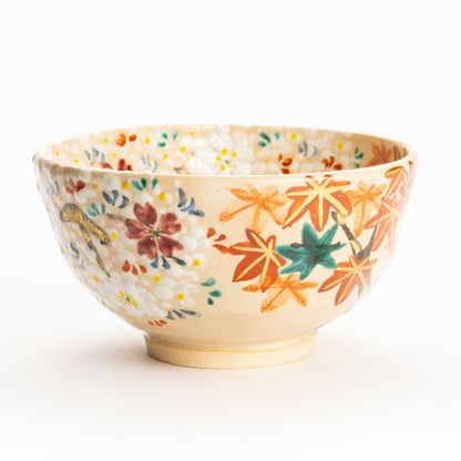 抹茶碗　雲錦　花光山窯 KOTOPOTTER
