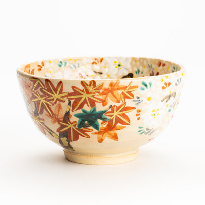 抹茶碗　雲錦　花光山窯 KOTOPOTTER