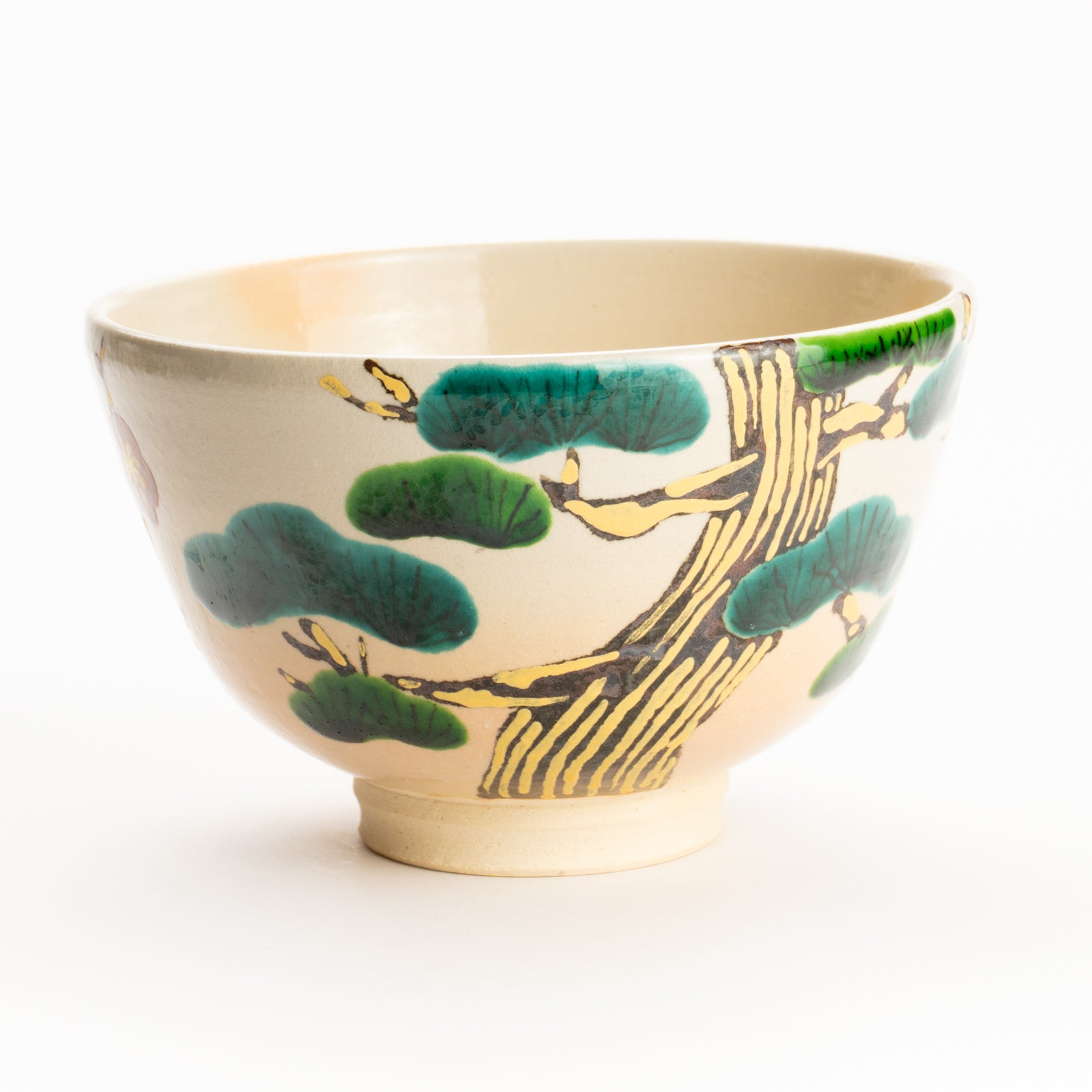 抹茶碗　松竹梅　花光山窯 KOTOPOTTER