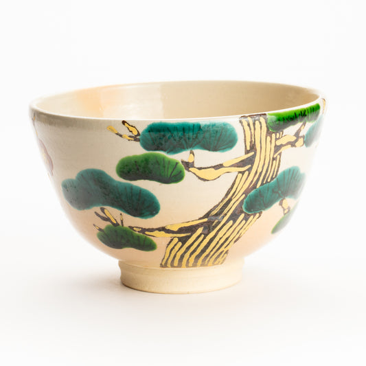 抹茶碗　松竹梅　花光山窯 KOTOPOTTER