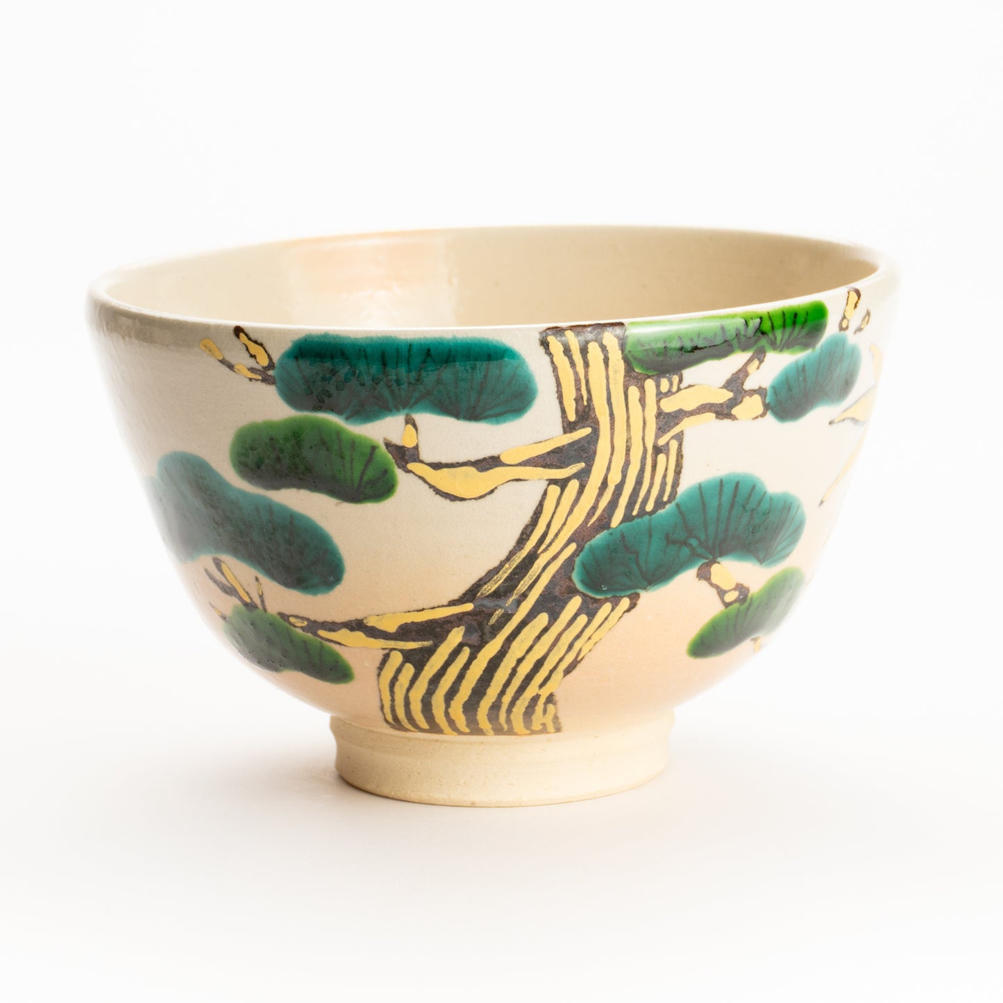 抹茶碗　松竹梅　花光山窯 KOTOPOTTER