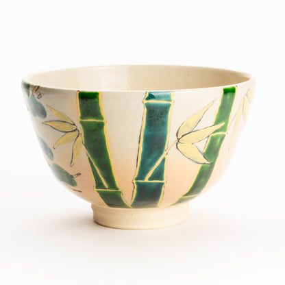 抹茶碗　松竹梅　花光山窯 KOTOPOTTER