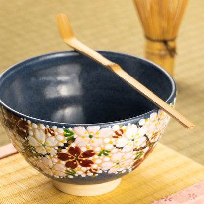 抹茶碗　夜桜　花光山窯 KOTOPOTTER