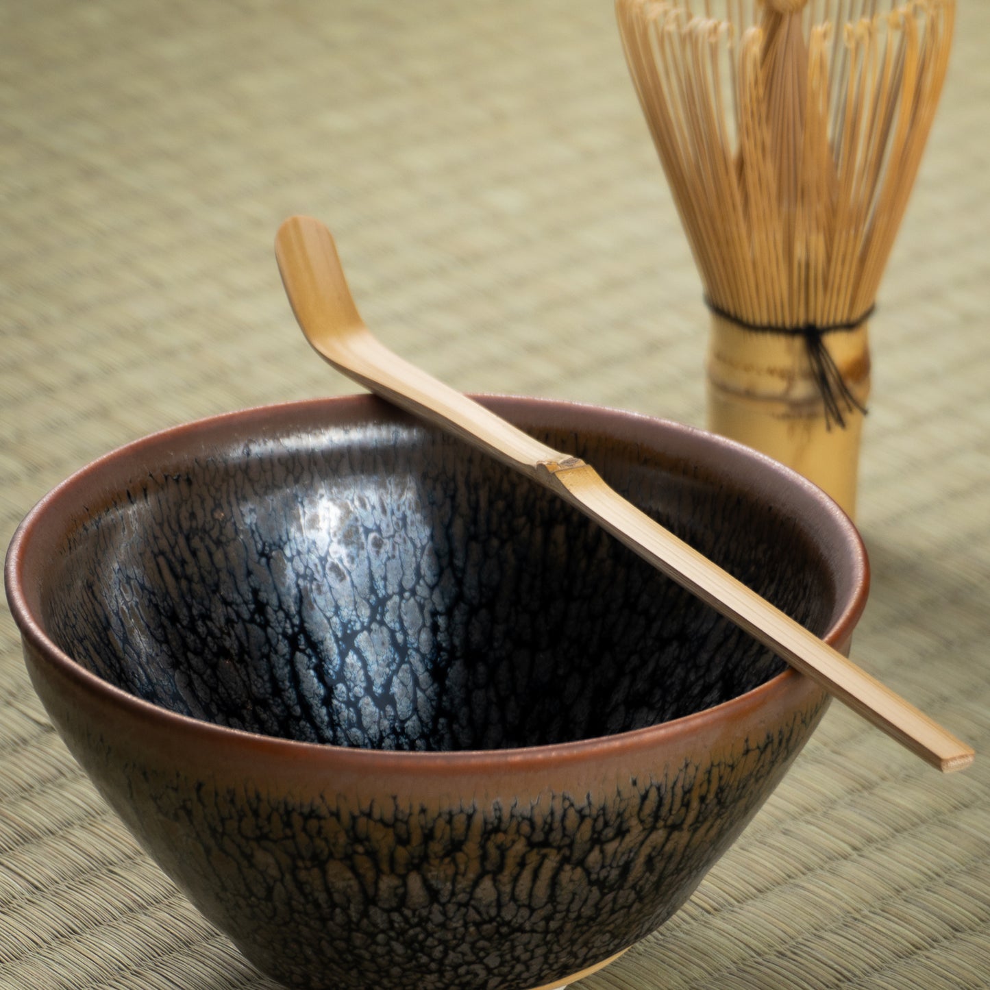 抹茶碗　油滴天目　桶谷定一 KOTOPOTTER