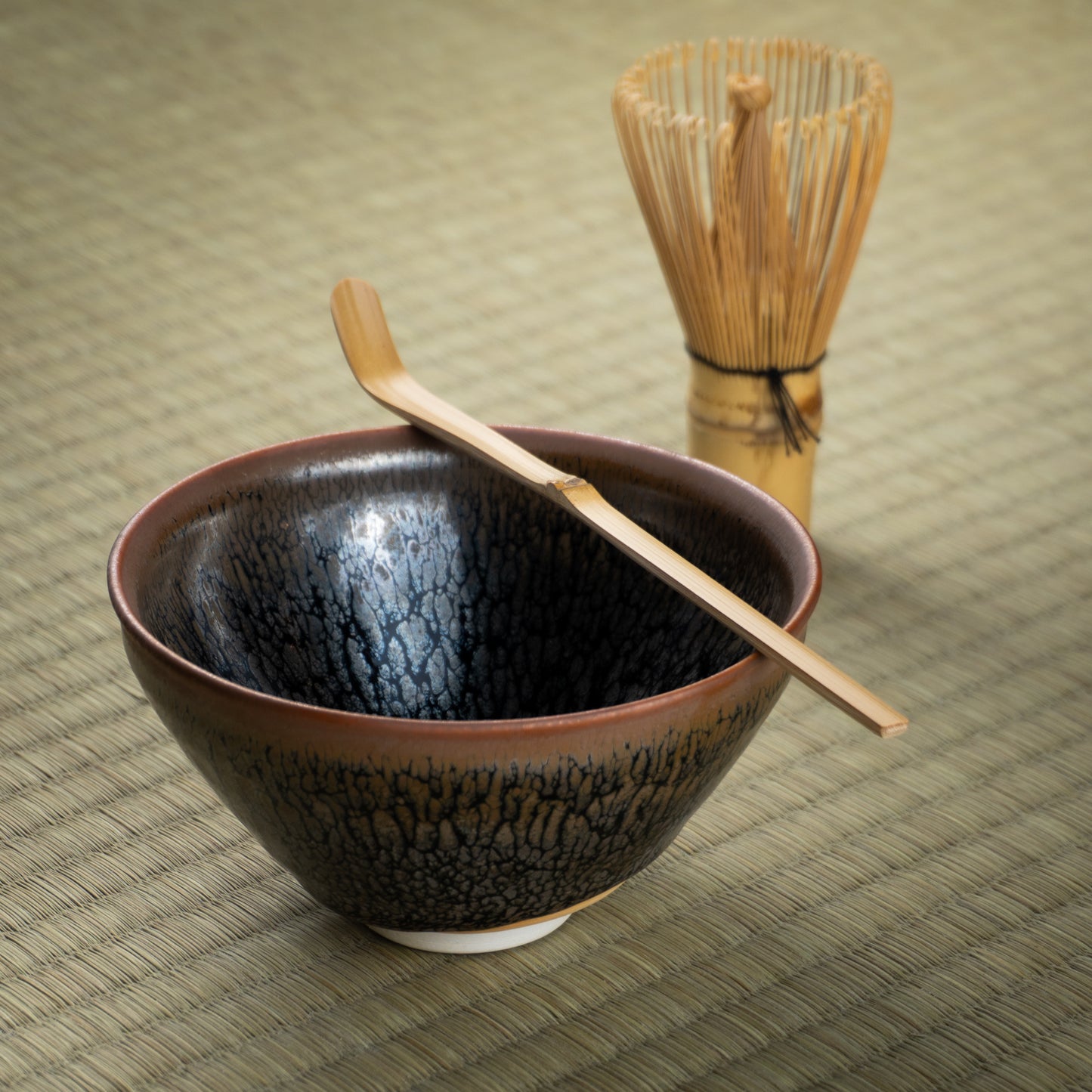 抹茶碗　油滴天目　桶谷定一 KOTOPOTTER