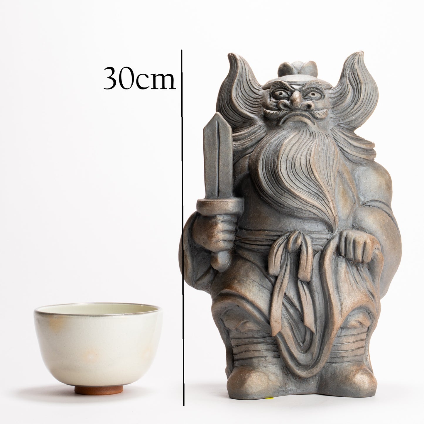 【清水焼】陶人形　鍾馗さん（大）　吉田瑞希 KOTOPOTTER
