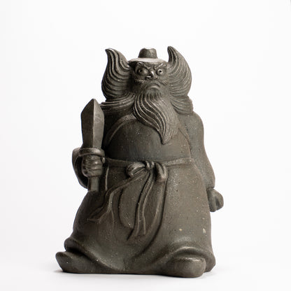 【清水焼】陶人形　鍾馗さん 登り窯焼成　吉田瑞希 KOTOPOTTER