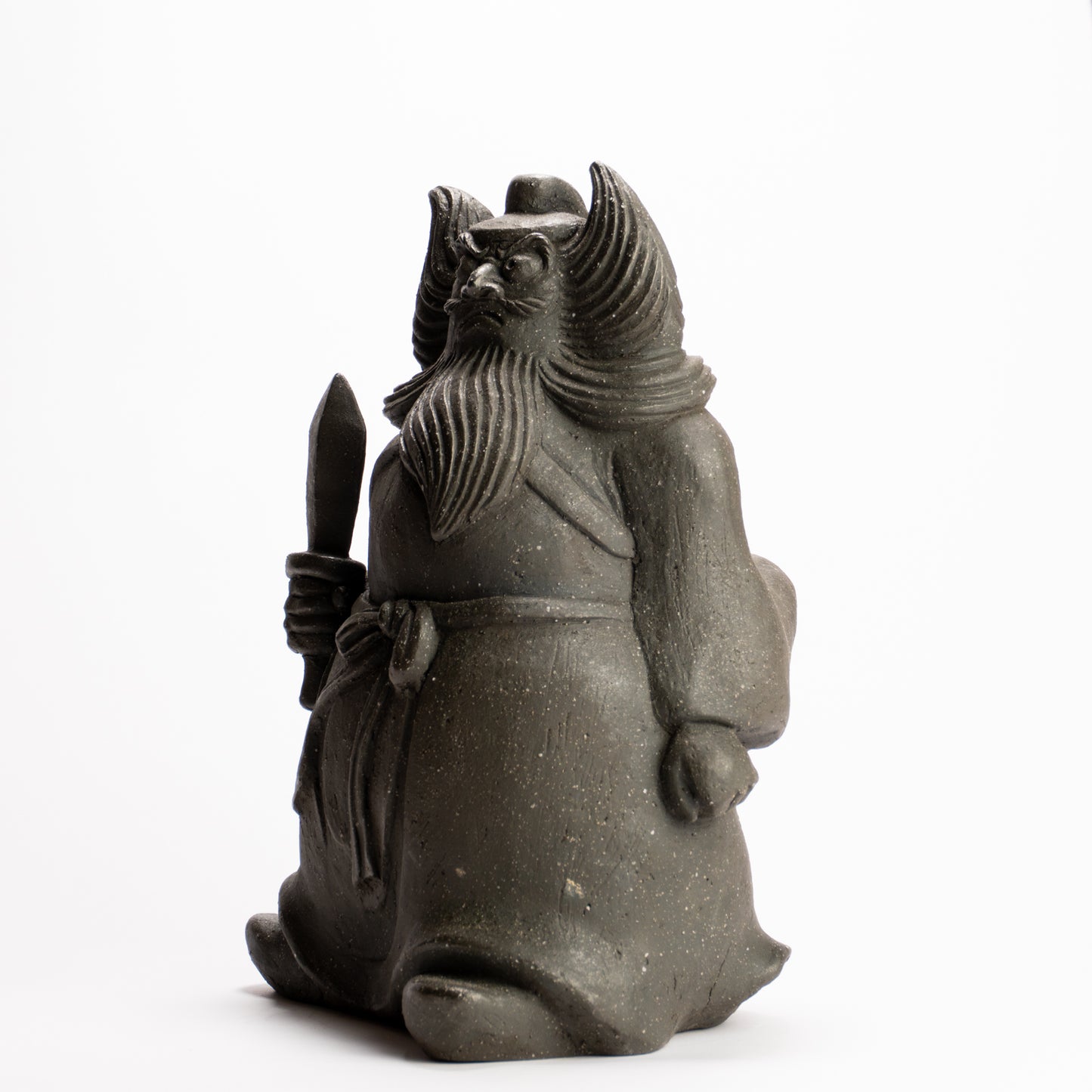 【清水焼】陶人形　鍾馗さん 登り窯焼成　吉田瑞希 KOTOPOTTER