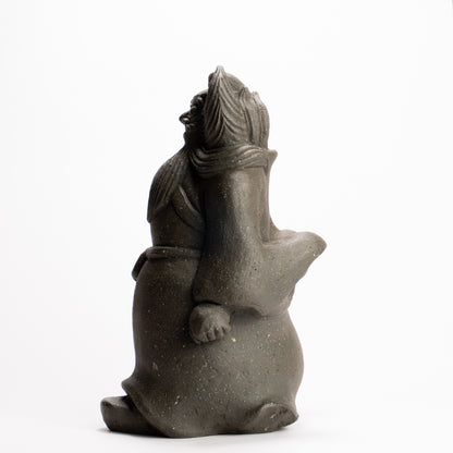 【清水焼】陶人形　鍾馗さん 登り窯焼成　吉田瑞希 KOTOPOTTER