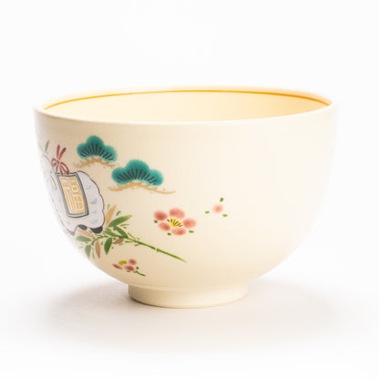 抹茶碗　吉祥羊　宝泉 KOTOPOTTER