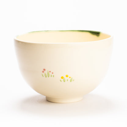 抹茶碗　織部仔羊　宝泉 KOTOPOTTER