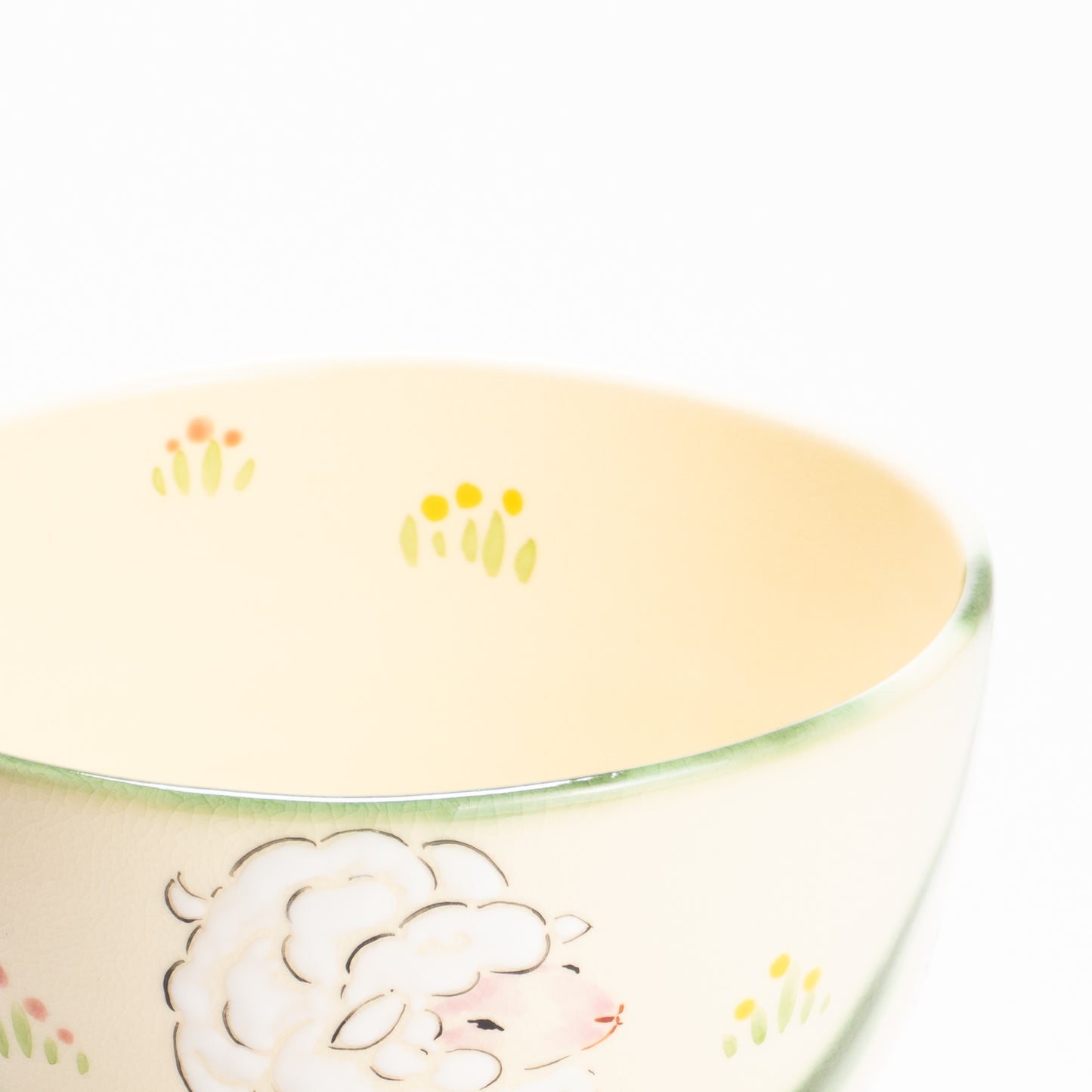 抹茶碗　織部仔羊　宝泉 KOTOPOTTER