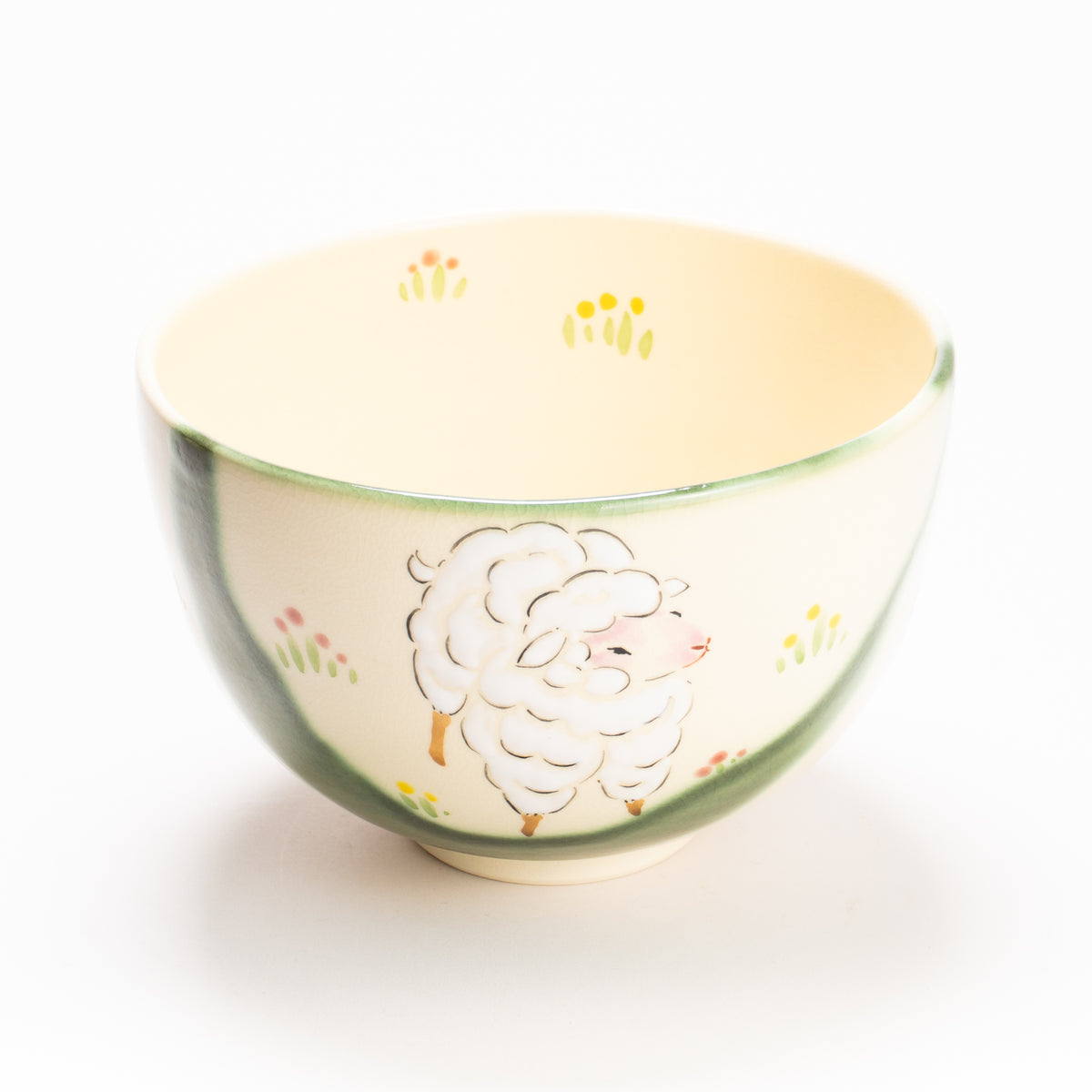 抹茶碗　織部仔羊　宝泉 KOTOPOTTER