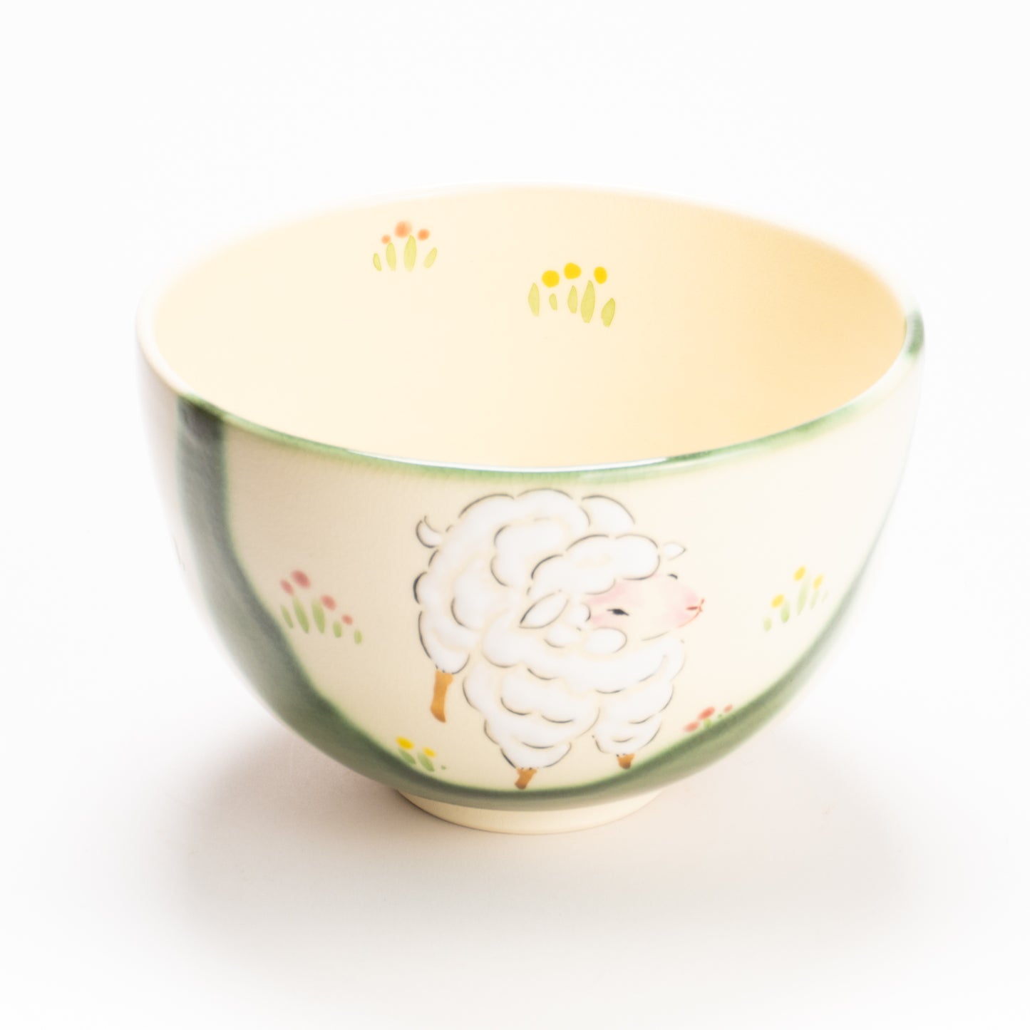 抹茶碗　織部仔羊　宝泉 KOTOPOTTER