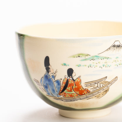 抹茶碗　織部 船旅　宝泉 KOTOPOTTER