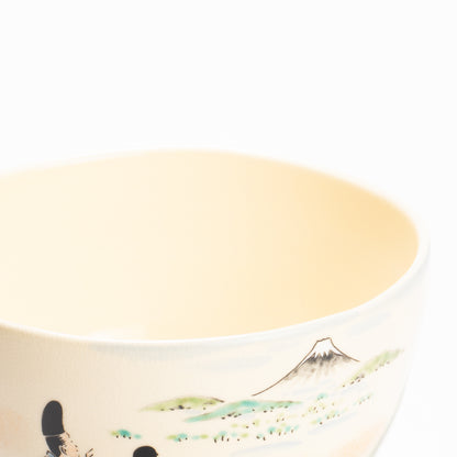 抹茶碗　織部 船旅　宝泉 KOTOPOTTER
