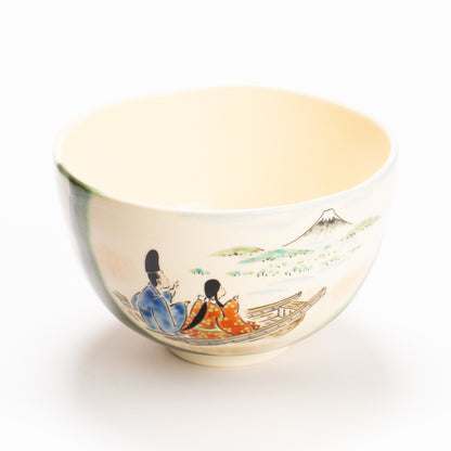 抹茶碗　織部 船旅　宝泉 KOTOPOTTER