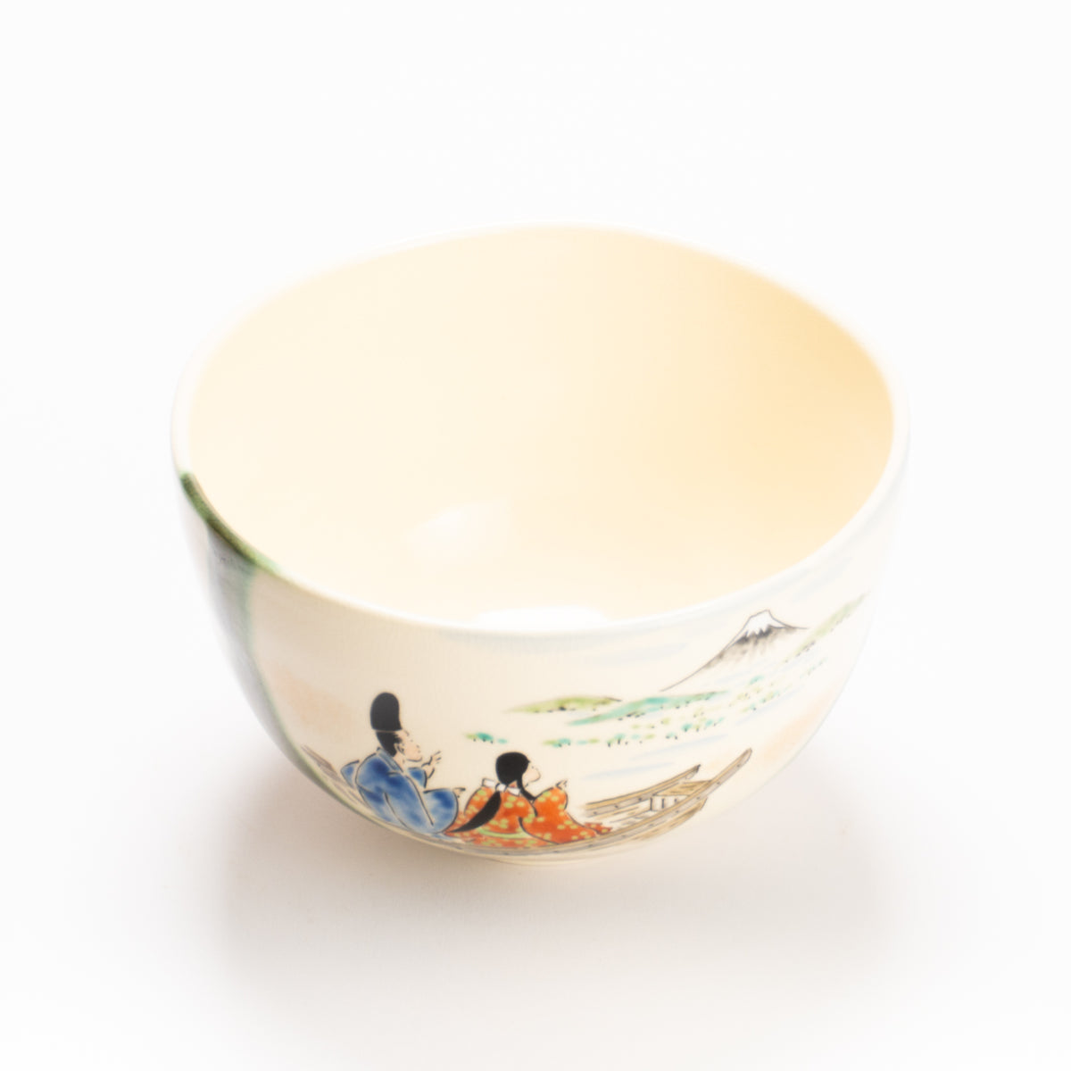 抹茶碗　織部 船旅　宝泉 KOTOPOTTER