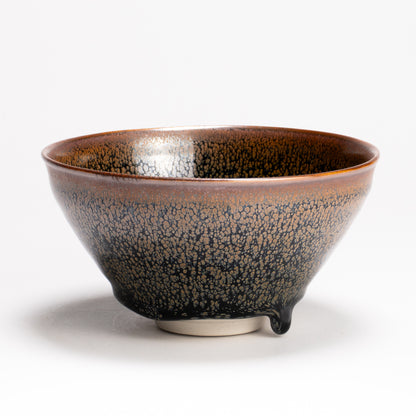 抹茶碗　天目"釉溜まり"4B　桶谷定一 KOTOPOTTER