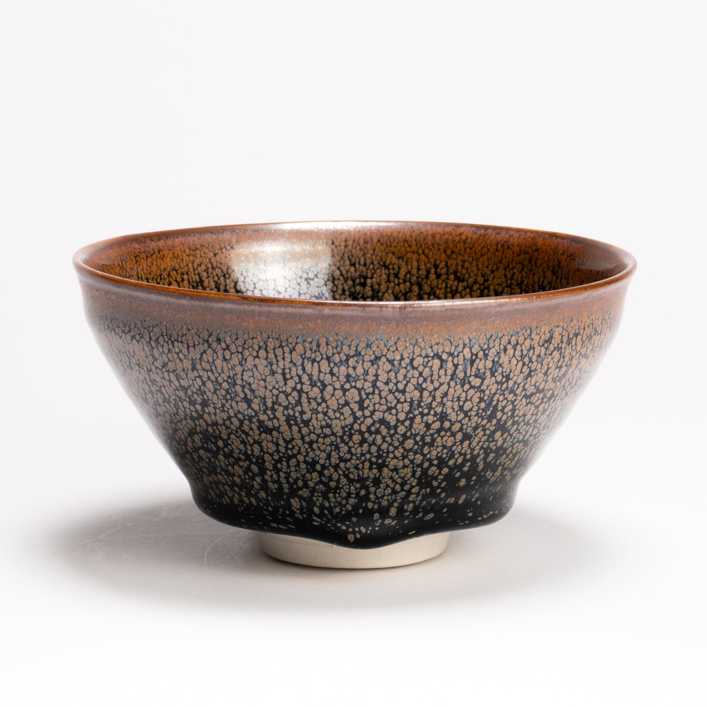 抹茶碗　天目"釉溜まり"4B　桶谷定一 KOTOPOTTER