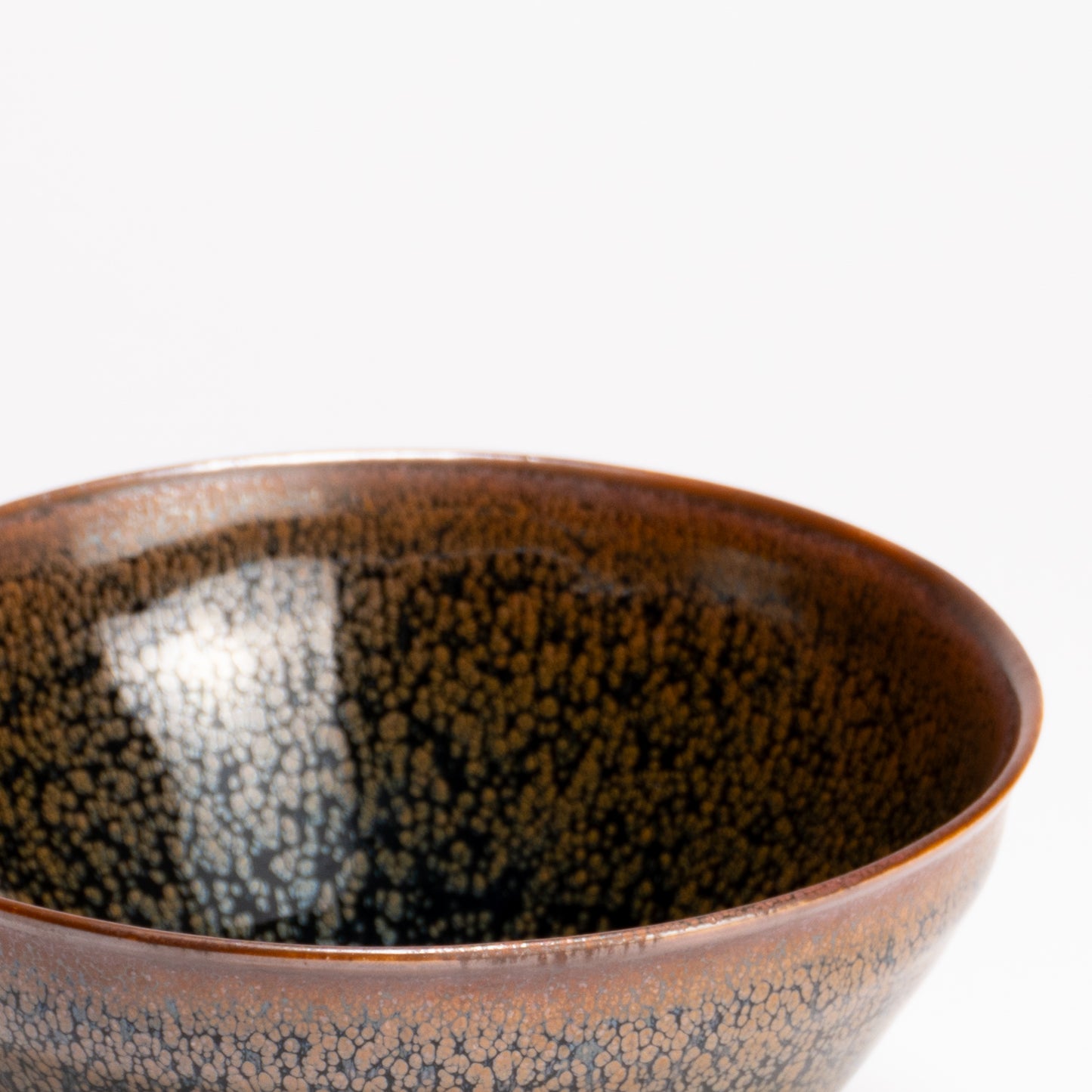 抹茶碗　天目"釉溜まり"4B　桶谷定一 KOTOPOTTER