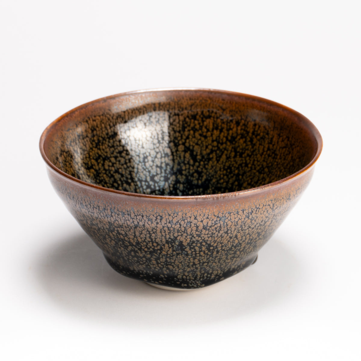 抹茶碗　天目"釉溜まり"4B　桶谷定一 KOTOPOTTER