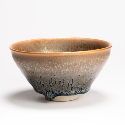抹茶碗　天目"釉溜まり"4B　桶谷定一 KOTOPOTTER