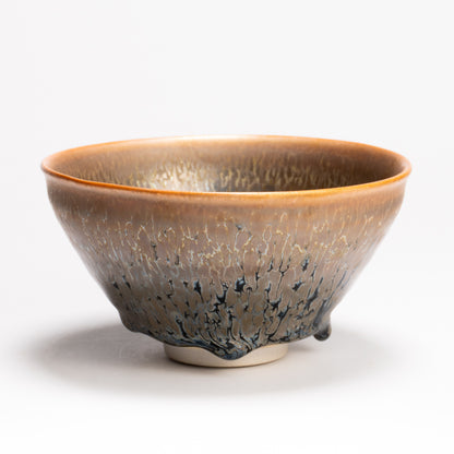 抹茶碗　天目"釉溜まり"4B　桶谷定一 KOTOPOTTER