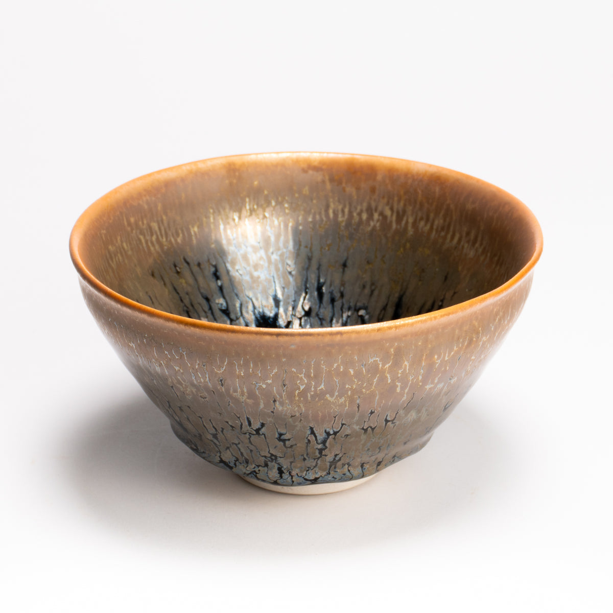 抹茶碗　天目"釉溜まり"4B　桶谷定一 KOTOPOTTER