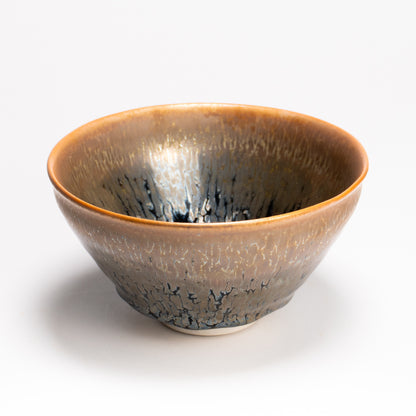 抹茶碗　天目"釉溜まり"4B　桶谷定一 KOTOPOTTER