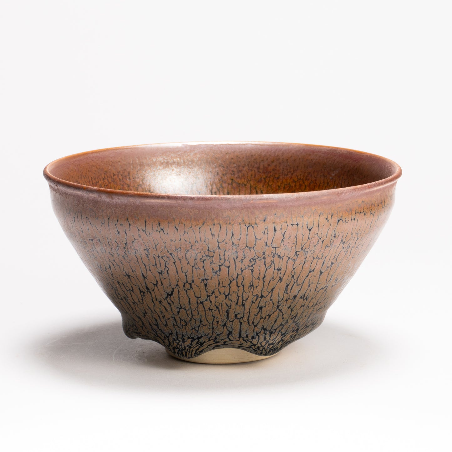 抹茶碗　天目"釉溜まり"4C　桶谷定一 KOTOPOTTER