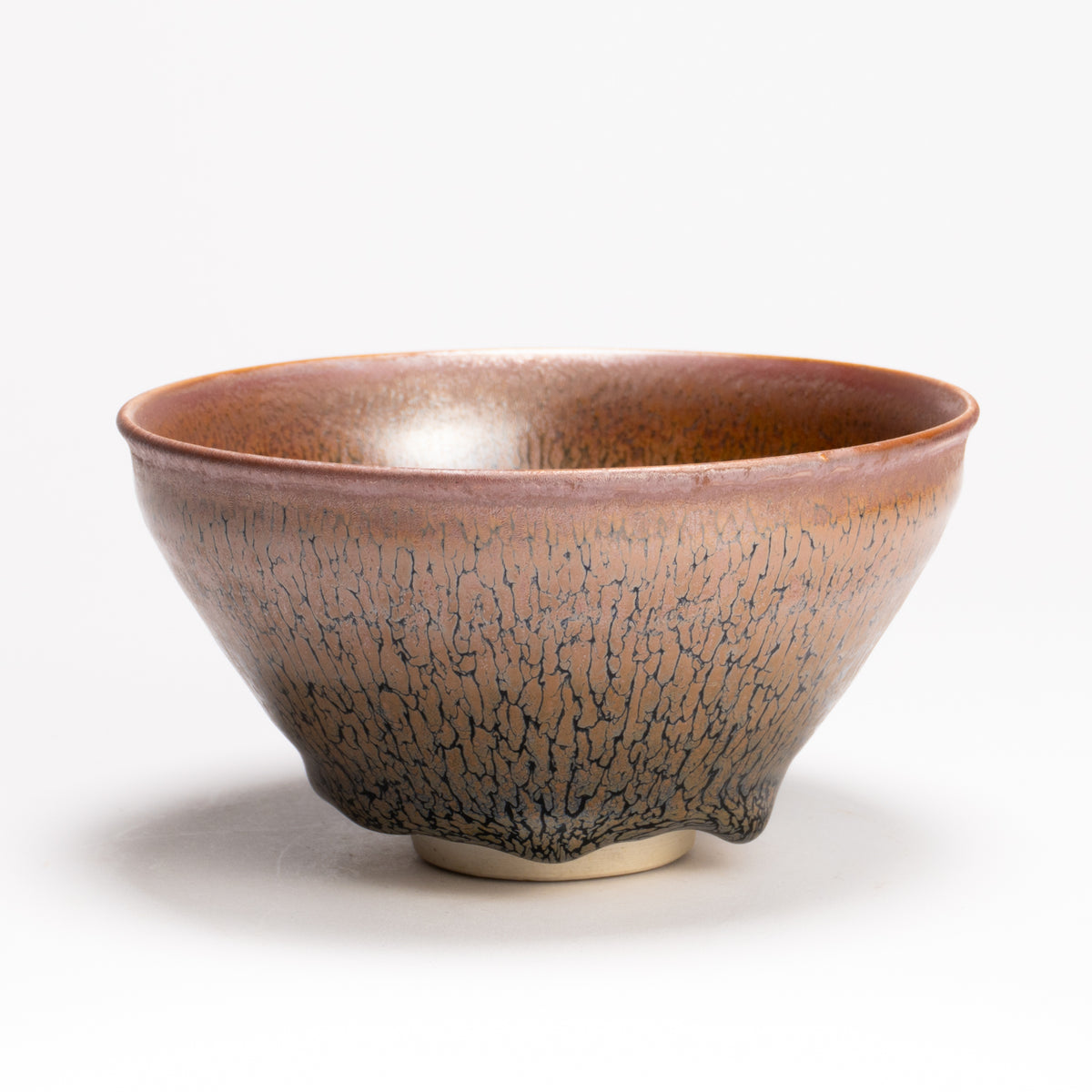 抹茶碗　天目"釉溜まり"4C　桶谷定一 KOTOPOTTER