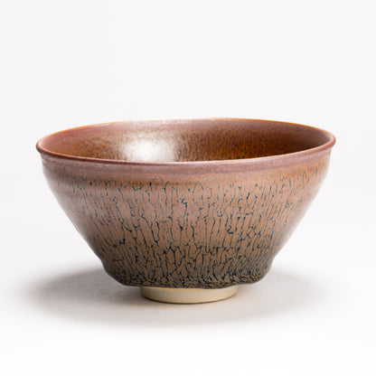 抹茶碗　天目"釉溜まり"4C　桶谷定一 KOTOPOTTER