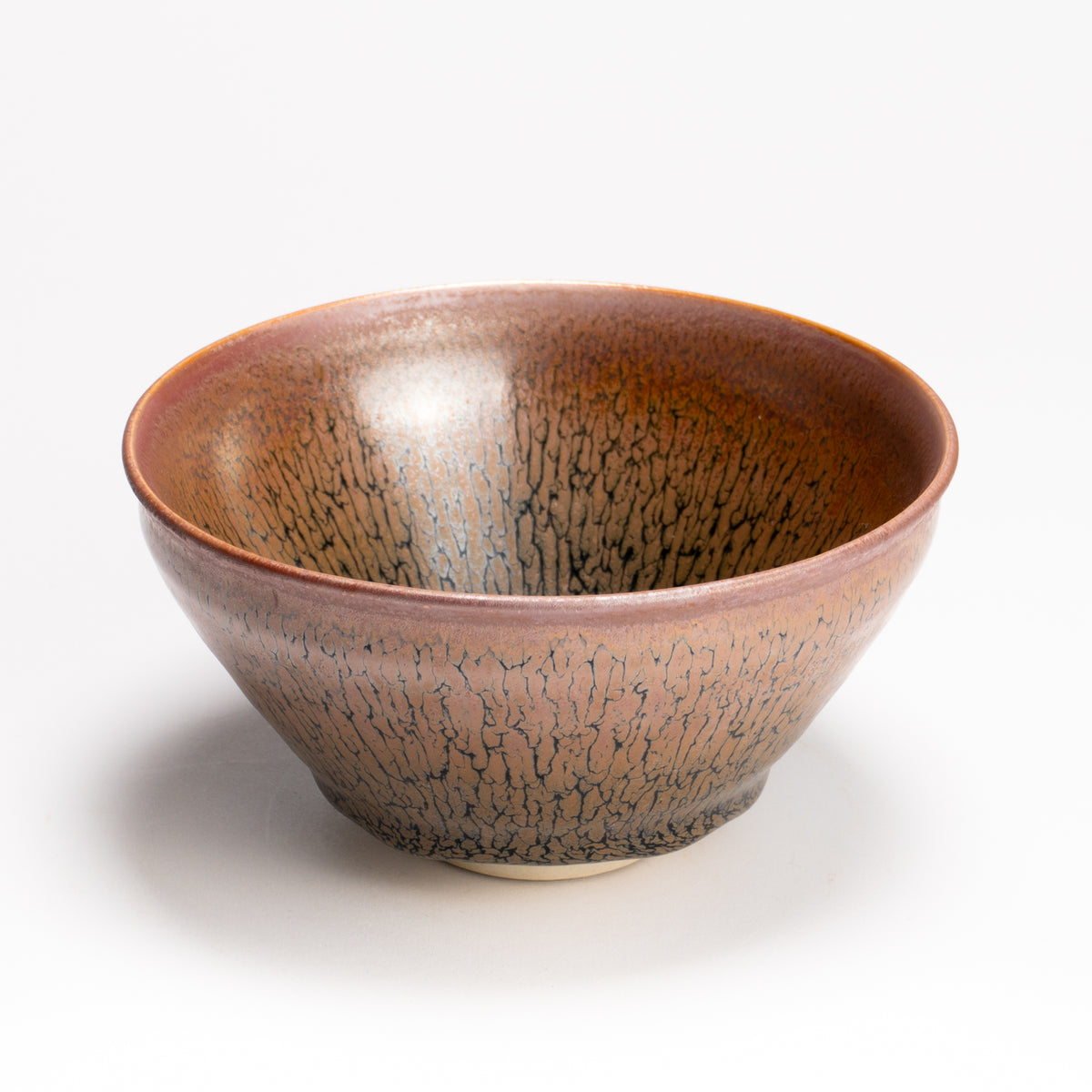 抹茶碗　天目"釉溜まり"4C　桶谷定一 KOTOPOTTER