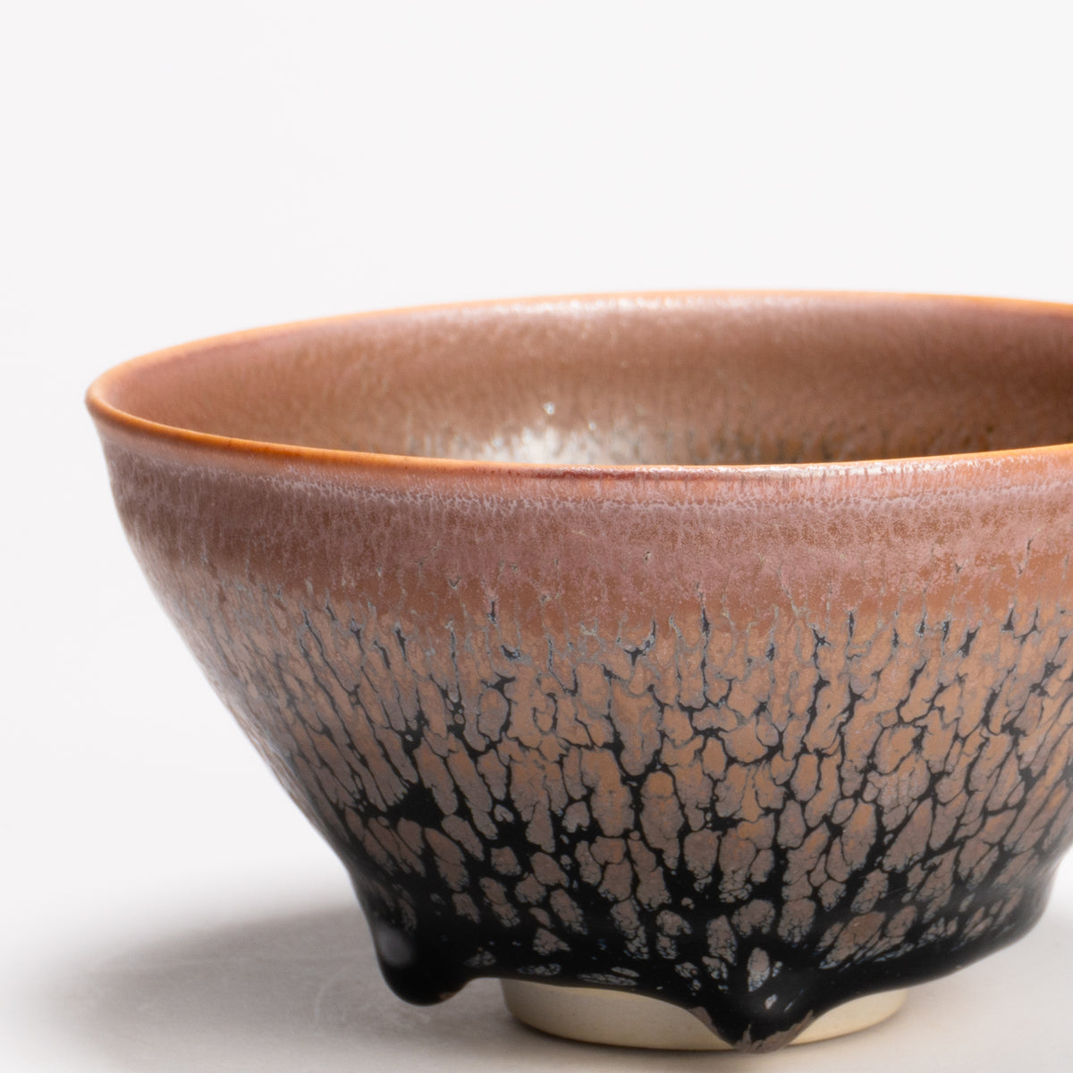抹茶碗　天目"釉溜まり"4D　桶谷定一 KOTOPOTTER