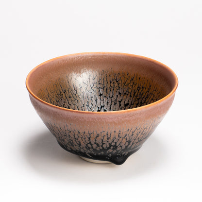 抹茶碗　天目"釉溜まり"4D　桶谷定一 KOTOPOTTER
