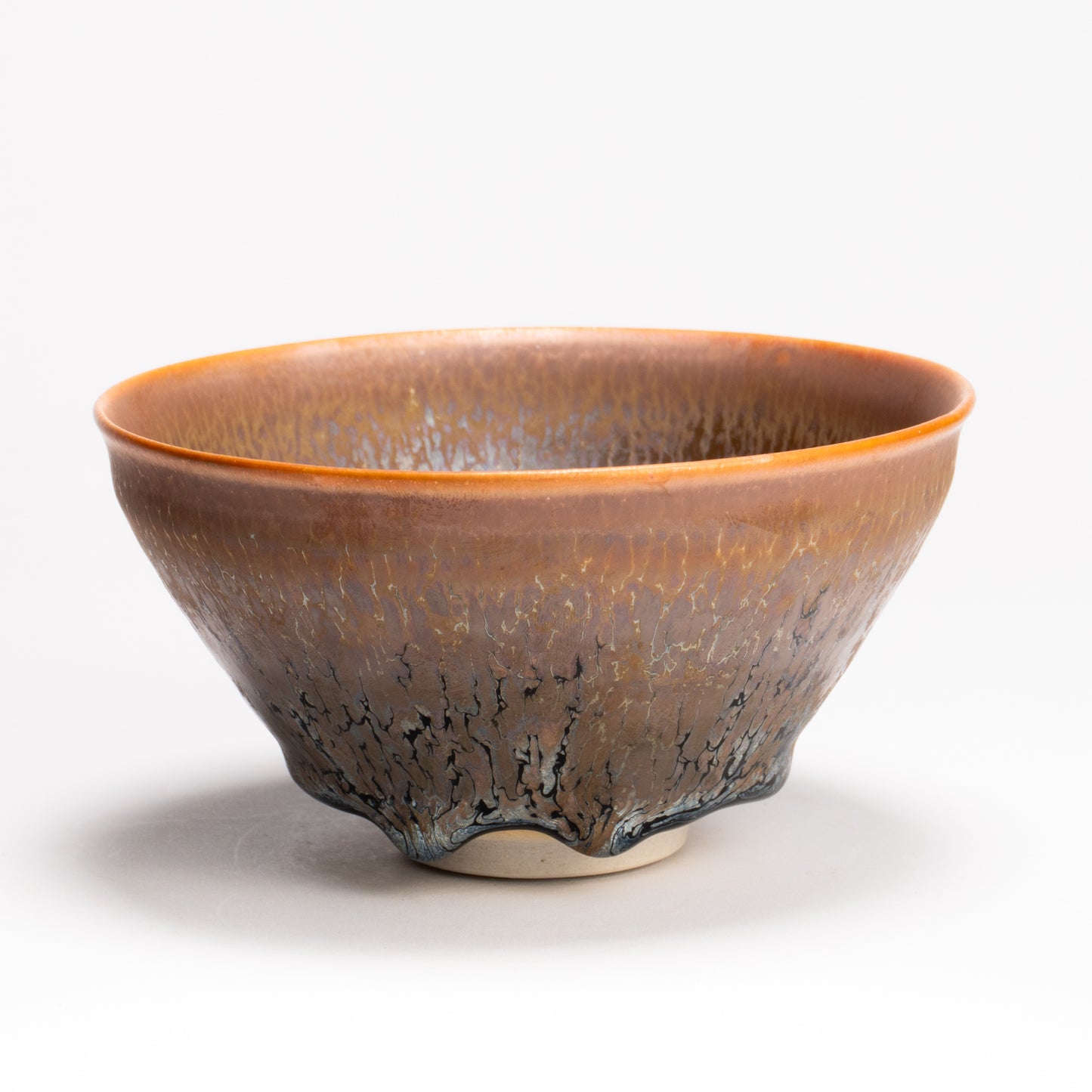 抹茶碗　天目"釉溜まり"4E　桶谷定一 KOTOPOTTER