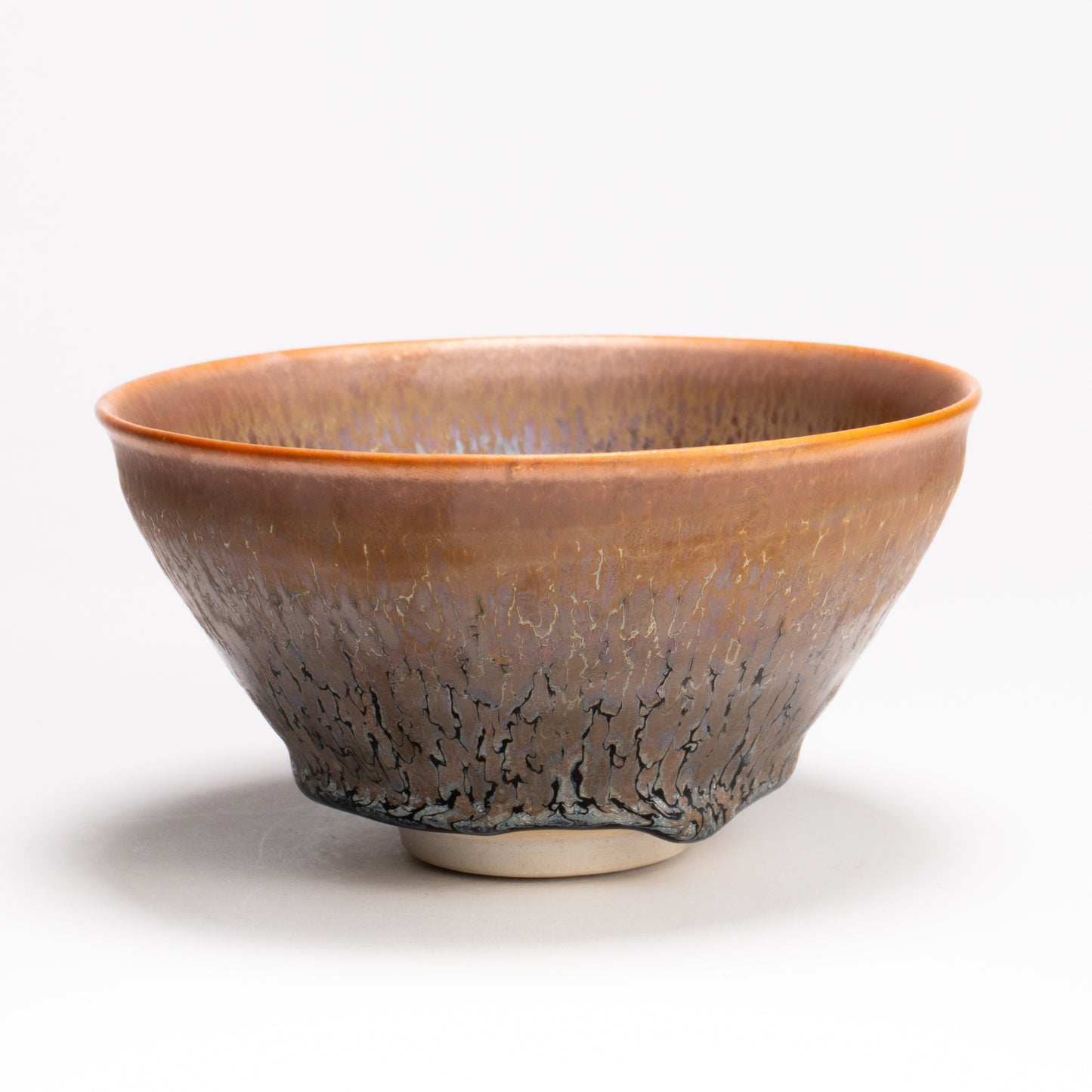 抹茶碗　天目"釉溜まり"4E　桶谷定一 KOTOPOTTER