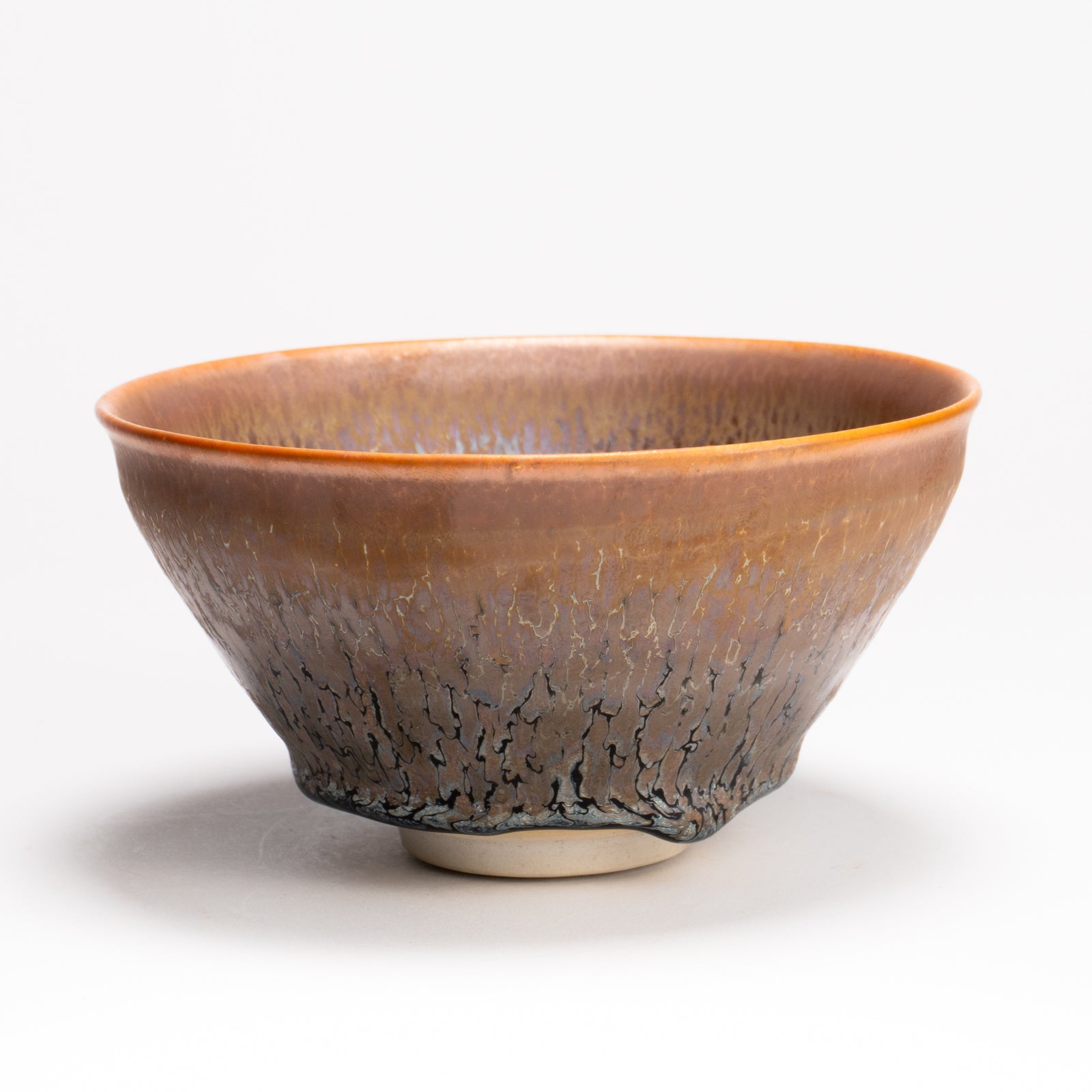 抹茶碗　天目"釉溜まり"4E　桶谷定一 KOTOPOTTER