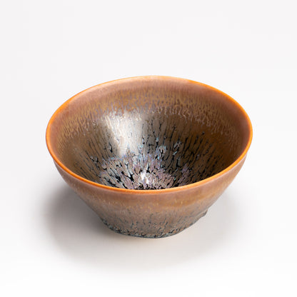 抹茶碗　天目"釉溜まり"4E　桶谷定一 KOTOPOTTER
