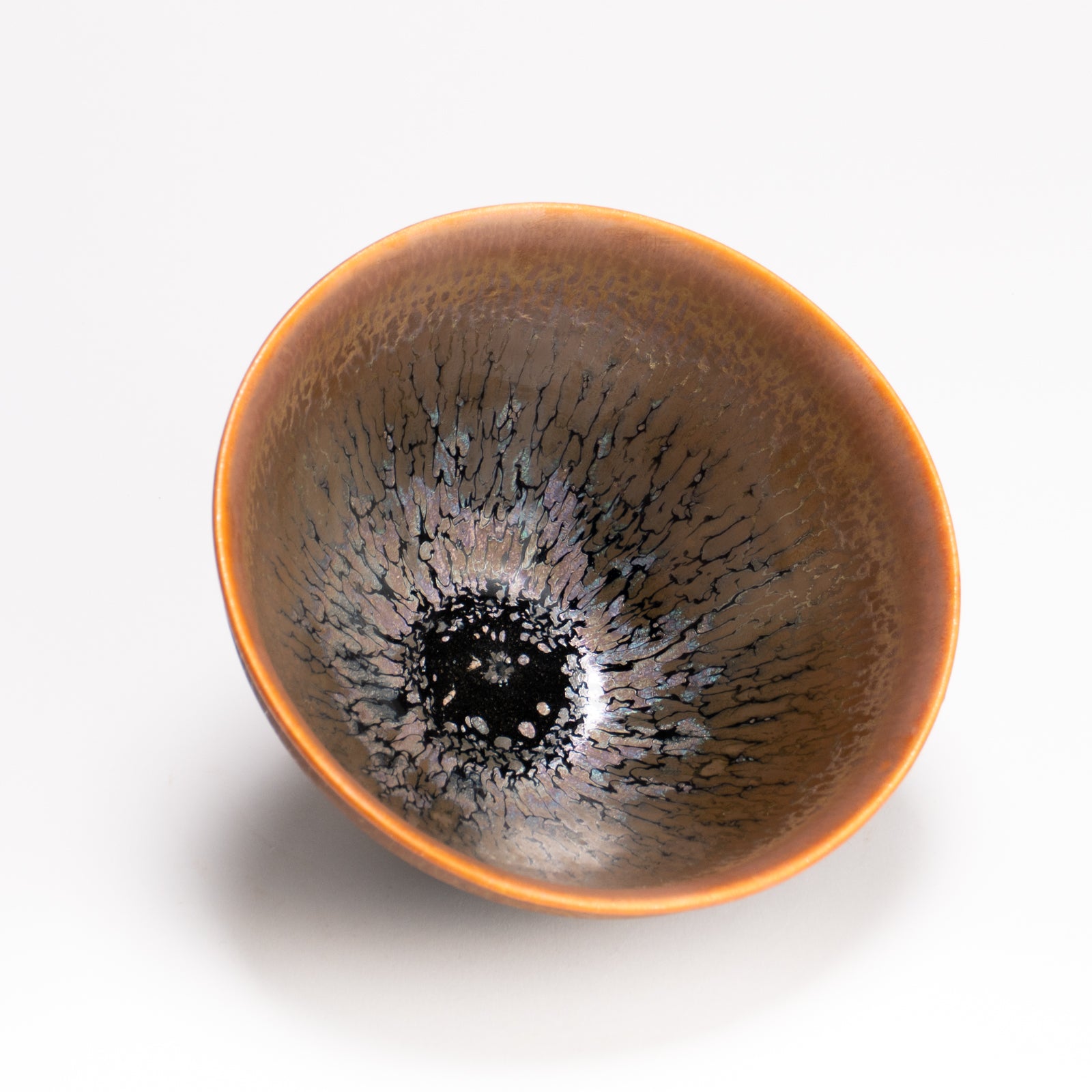 抹茶碗　天目"釉溜まり"4E　桶谷定一 KOTOPOTTER