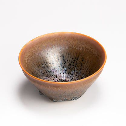 抹茶碗　天目"釉溜まり"4E　桶谷定一 KOTOPOTTER