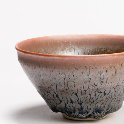 抹茶碗　天目"釉溜まり"4F　桶谷定一 KOTOPOTTER